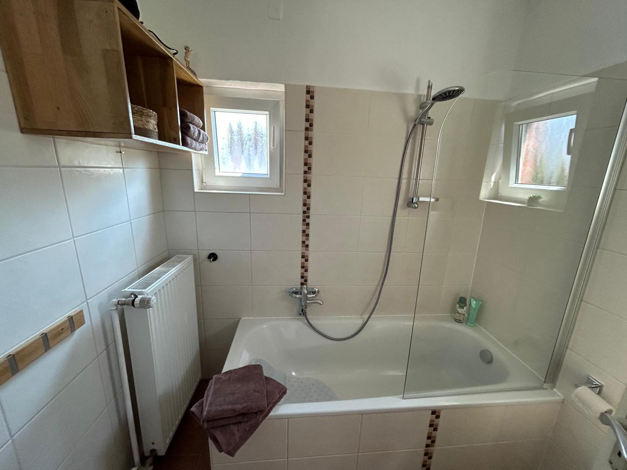 Ferienwohnung Haus Papenburg Garten Parkplatz Nordsee Bagian luar foto