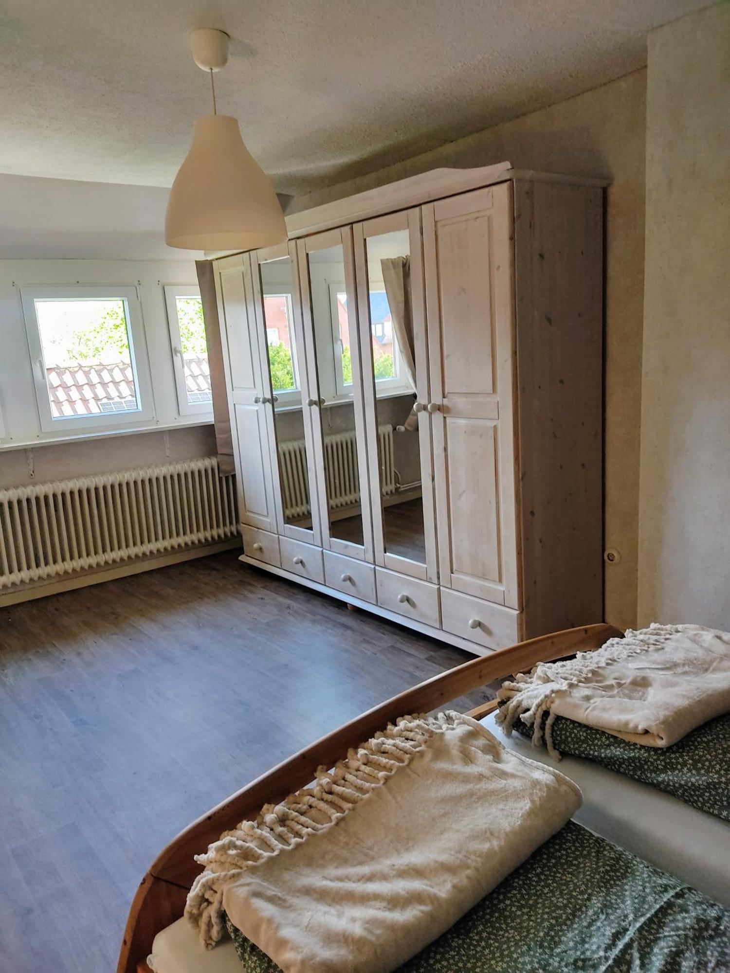 Ferienwohnung Haus Papenburg Garten Parkplatz Nordsee Bagian luar foto