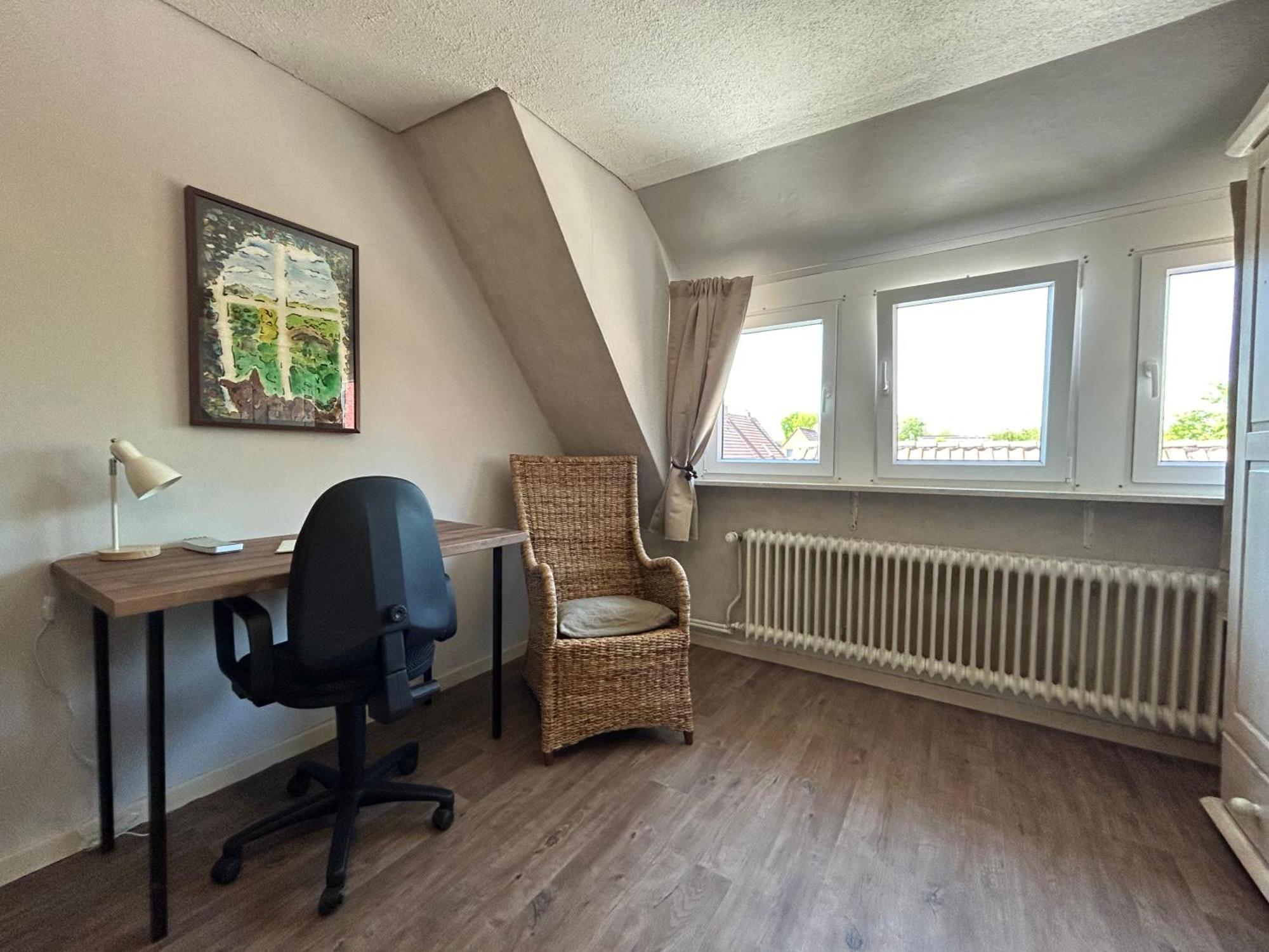 Ferienwohnung Haus Papenburg Garten Parkplatz Nordsee Bagian luar foto