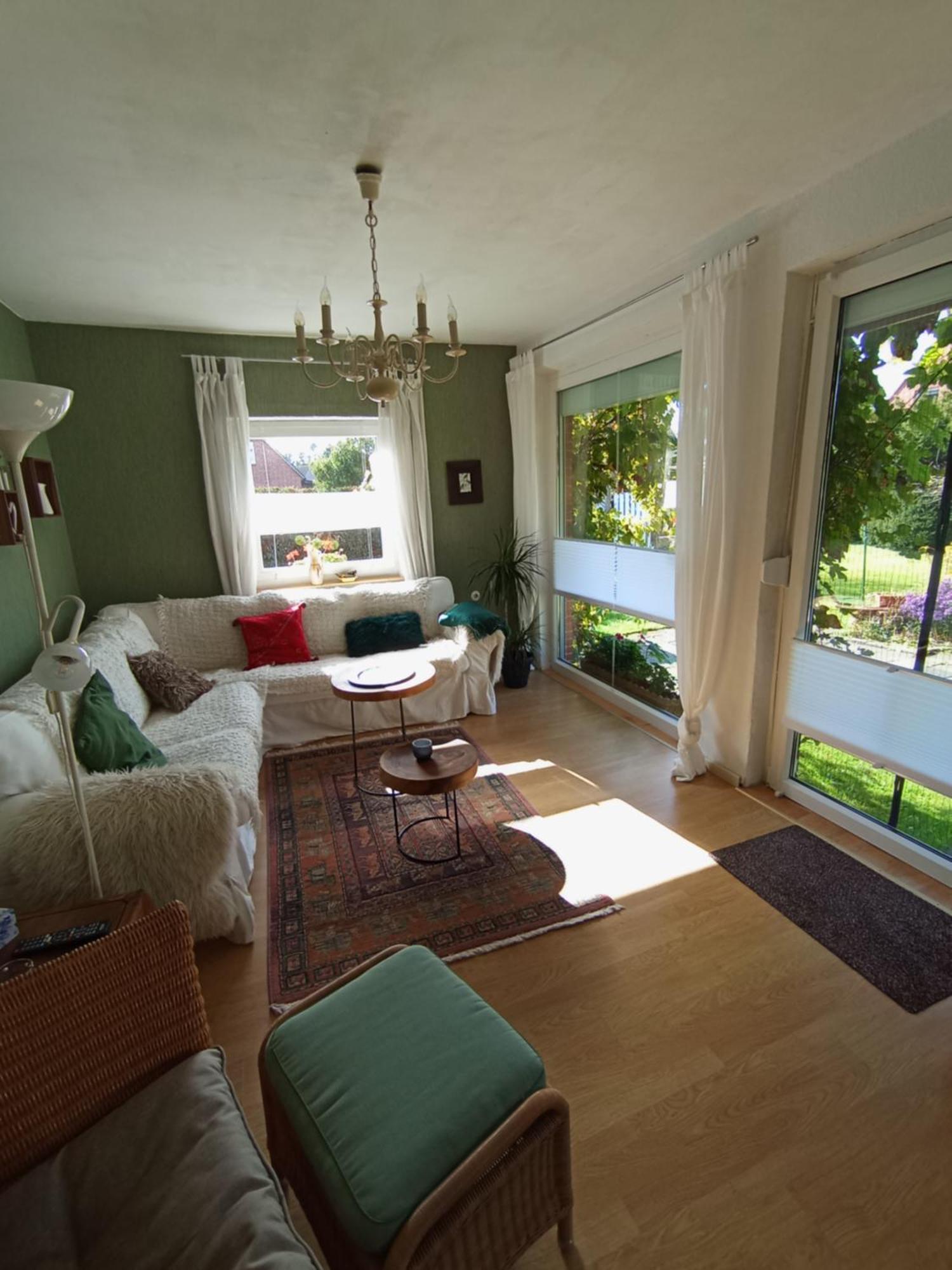 Ferienwohnung Haus Papenburg Garten Parkplatz Nordsee Bagian luar foto